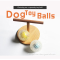 Teething Playing Ball Squeaky Voice Activated Spike Ball Toys Toss and Fetch Toys for Small Medium Cat and Dog toys 2021